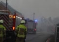 Gebäudebrand in Cottbus-Branitz