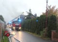 Gebäudebrand in Cottbus-Branitz; Foto: Blaulichtreport Lausitz