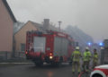 Gebäudebrand in Cottbus-Branitz; Foto: Blaulichtreport Lausitz