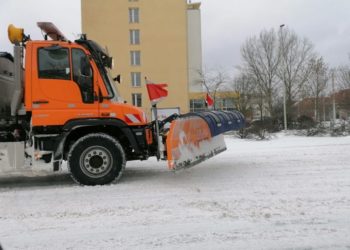 Brandenburger Winterdienst bereit. Zehntausende Tonnen Salz eingelagert
