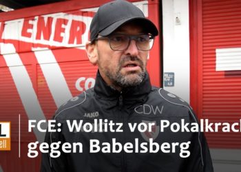 FCE: Trainer Wollitz vor Pokalkracher gegen Babelsberg