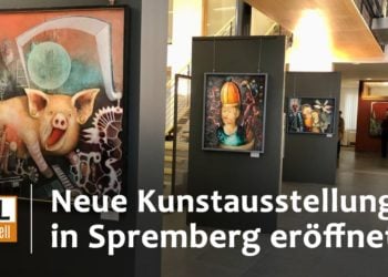 Neue Kunstausstellung in Spremberger Sparkasse eröffnet