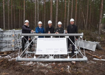 300 Meter! Weltweit höchster Windmessmast entsteht in Klettwitz