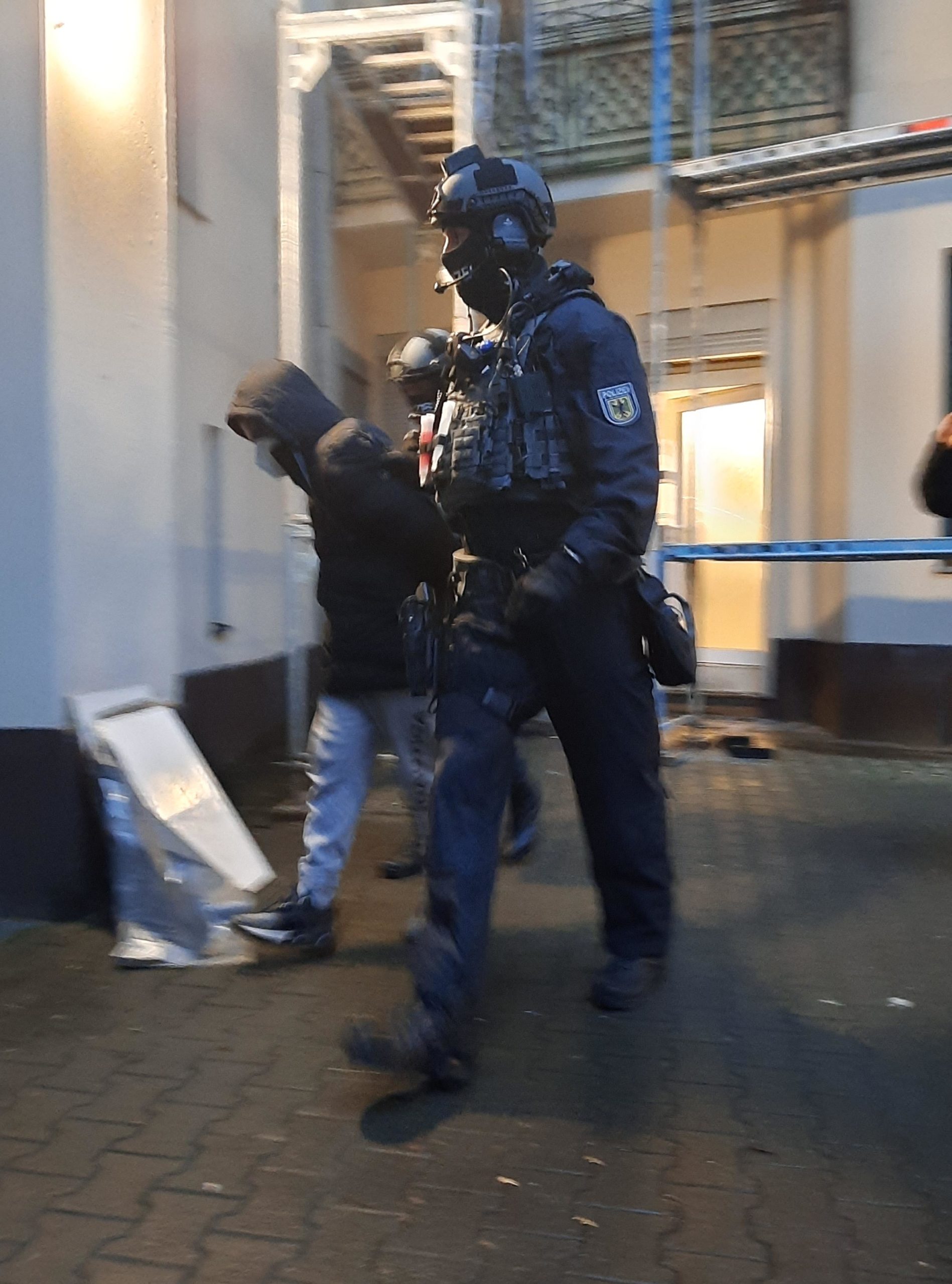 Festnahmen nach Razzien der Bundespolizei in Berlin, Forst (Lausitz), Cottbus und Siegen; Quelle: Bundespolizei