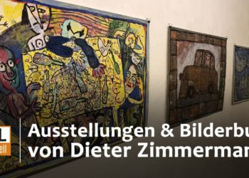 Doppelausstellung für Cottbus. Bilderbuch von Dieter Zimmermann ist da