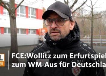 Energie Cottbus vor Topspiel in Erfurt. Schneeschippen beim Gastgeber