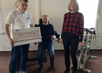 Volksbank Spree-Neiße unterstützt den PSV Forst mit 2.188 Euro