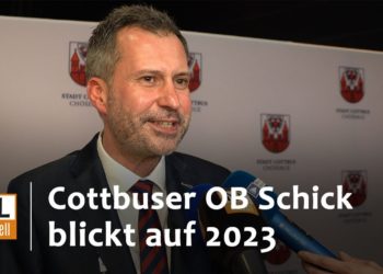 „Bauen wir uns eine tolle Zukunft“: Cottbus blickt auf 2023