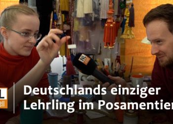 Lehrling des Monats begeistert beim Posamentieren in Forst