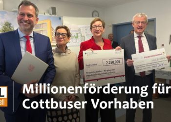 Millionenförderung für Cottbuser Vorhaben