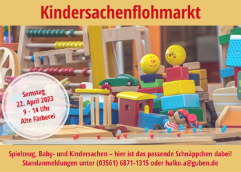 Vorfreude auf Gubener Kindersachenflohmarkt im April