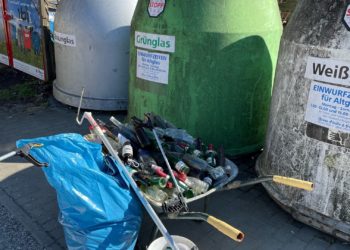 Frühjahrsputz in Burg. Gemeinsam für einen sauberen Heimatort