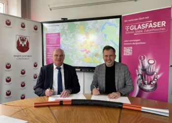 Telekom setzt Glasfaser-Ausbau in Cottbus fort