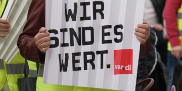 verdi Warnstreik am Donnerstag in Südbrandenburg