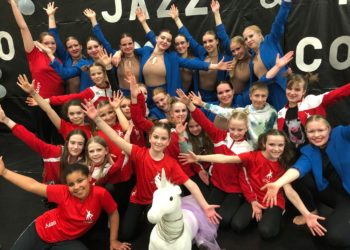 Jazzy Flames und Steps nach ihrem Auftritt in Wolfenbüttel