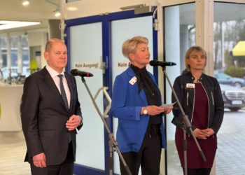 Der Kanzler zu Gast in Cottbus. So läuft der Besuch von Olaf Scholz