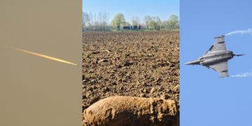 Ursachenforschung zur Explosion bei Vetschau. Bombe, Flugzeug oder Meteorit?