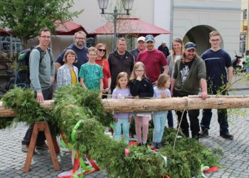 Traditionelles Maibaumschmücken & -aufstellen in Spremberg steht bevor