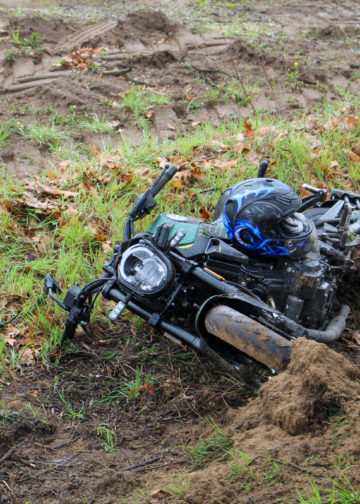 Motorradunfall auf der L50 bei Kahren; Blaulichtreport Lausitz