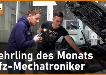 Autos sind seine Welt! Lehrling des Monats als Kfz-Mechatroniker