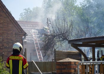 Ermittlungen nach Schuppenbrand in Welzow