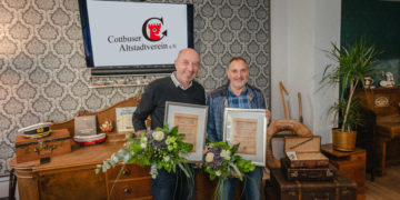 Carsten Hajek (li.) und Manfred Rademacher / Bild: Johannes Zantow
