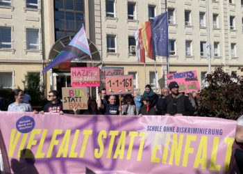 Demo gegen Rechtsextremismus und Diskriminierung in Cottbus