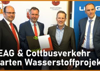 LEAG und Cottbusverkehr starten Wasserstoffprojekt