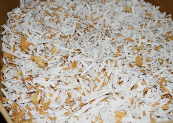 Illegale Zigarettenproduktion in Cottbus; Bild: ZOLL