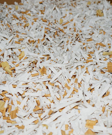 Illegale Zigarettenproduktion in Cottbus; Bild: ZOLL