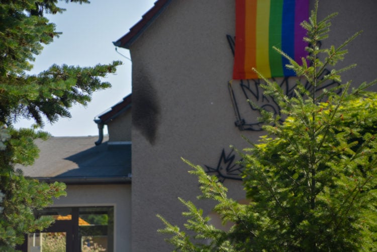 Brandanschlag auf Spremberger Kirche; Blaulichtreport Lausitz