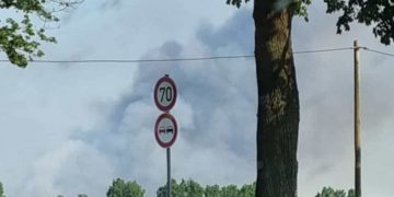 Waldbrand bei Jüterbog