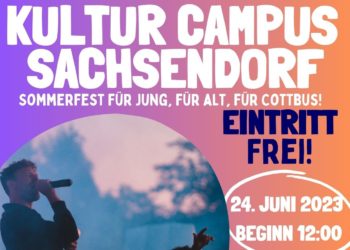 Vorfreude auf Sommerfest: Kultur Campus in Cottbus-Sachsendorf steht an
