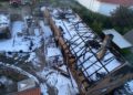 Brand in Cottbus Willmersdorf; Foto: Stadt Cottbus