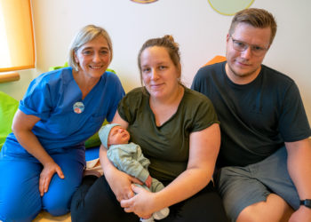 Kleiner Matti ist 500. Geburt des Jahres im CTK Cottbus