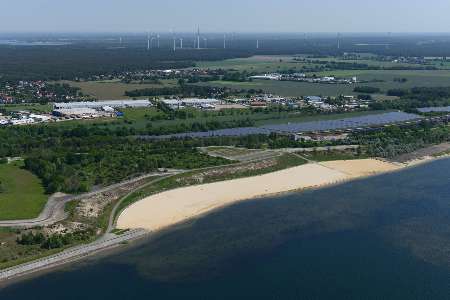 Großräschener See weiterhin nicht zum Baden freigegeben