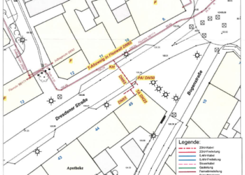 Dresdener Straße in Spremberg wird für Bauarbeiten gesperrt