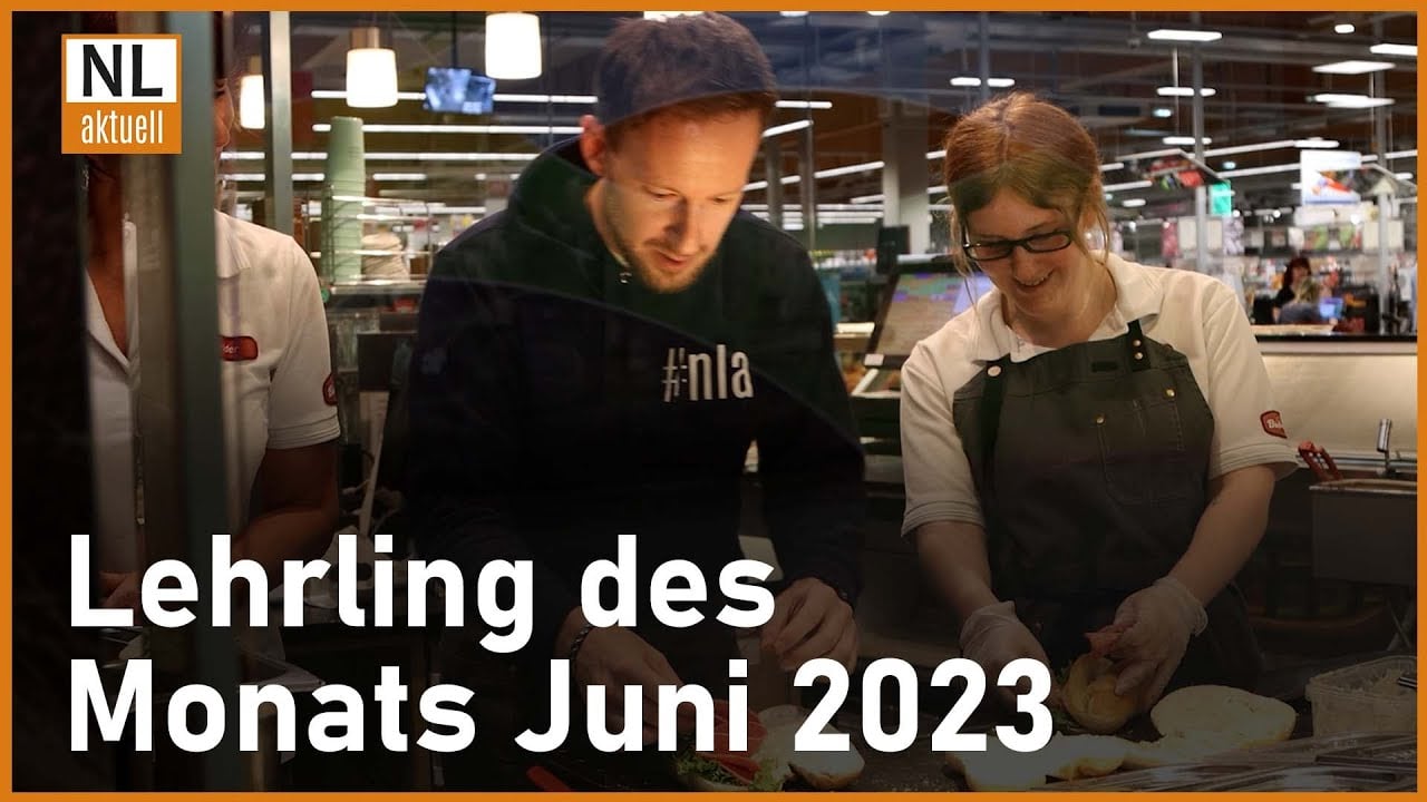 Lehrling des Monats überzeugt als Fachverkäuferin in Elsterwerda