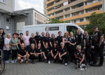 Das Team der Barber Angels und der Cottbuser Tafel