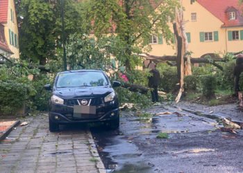 Gewitter, Böen & Hagel: Sturm richtete Schäden in OSL & Bautzen an