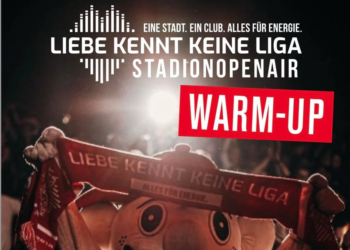 Liebe kennt keine Liga: Warm-Up mit Fanfest auf dem Cottbuser Altmarkt!