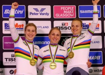 Neuer Weltrekord! Cottbuser Radsport-Trio verteidigt WM-Titel