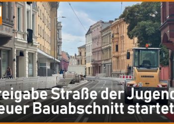 Cottbus: Straße der Jugend wird freigegeben. Baustart in Stadtpromenade