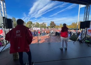 Achtstündiger Streik bei der LEAG. Dritte Verhandlungsrunde am Freitag