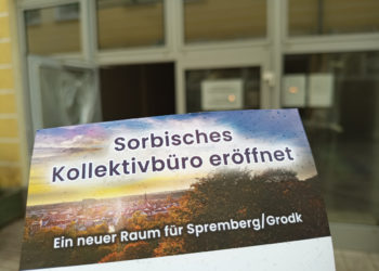 Eröffnung serbski kolektiwny běrow Spremberg/Grodk