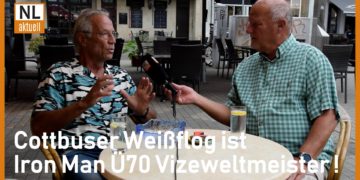Cottbuser Hans-Joachim Weißflog wird Ü70-Vizeweltmeister beim Iron Man
