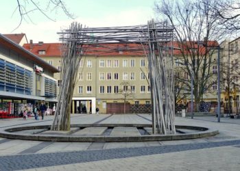 Platz am Stadtbrunnen in Cottbus