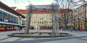 Platz am Stadtbrunnen in Cottbus