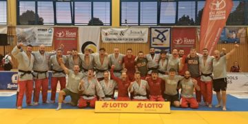 Das Spremberger Siegerteam nach dem verdienten 8:6 Erfolg über den UJKC Potsdam (Bild: KSC ASAHI)