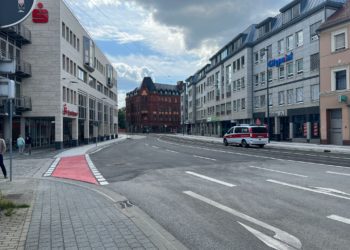 Freie Fahrt! Straße der Jugend in Cottbus nach Verzögerung freigegeben